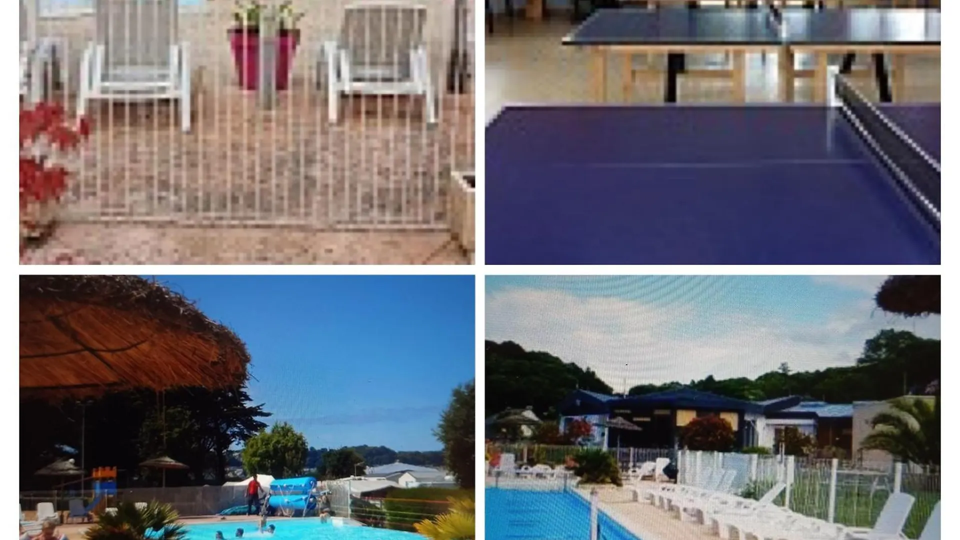 Mobilhome Camping Ernest Renan Louannec Campsite